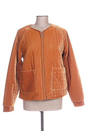 ichi vestes femme de couleur orange