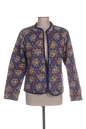 la fiancee du mekong vestes femme de couleur bleu