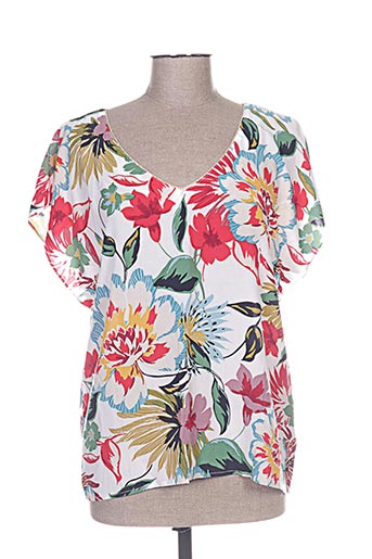 goa t-shirts femme de couleur rouge