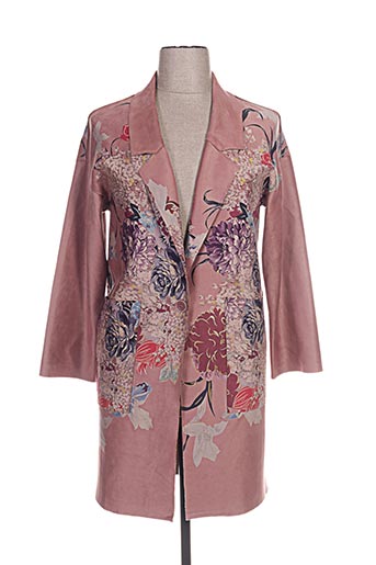 sweet miss manteaux femme de couleur rose