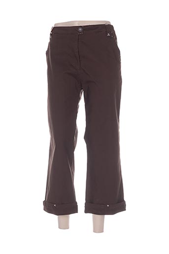 thalassa pantacourts femme de couleur marron