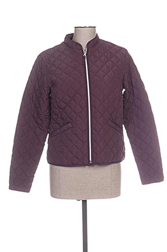 jensen manteaux femme de couleur violet