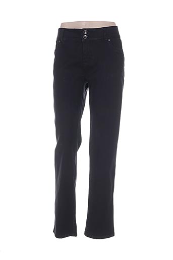 jensen pantalons femme de couleur noir