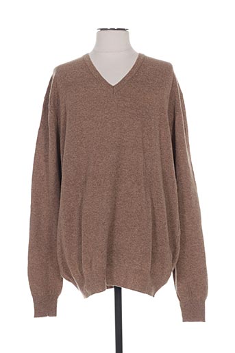 benny les hommes pulls homme de couleur marron
