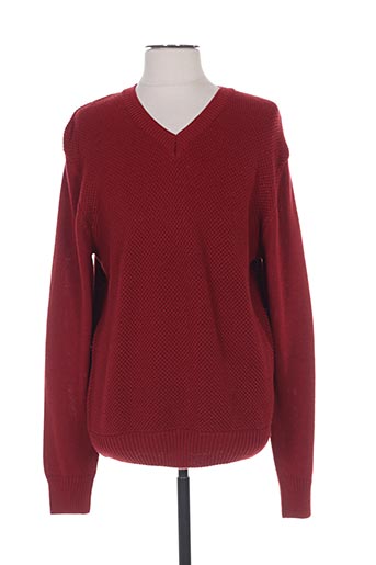 benny les hommes pulls homme de couleur rouge