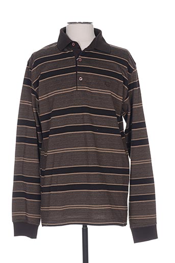 benny les hommes t-shirts homme de couleur marron