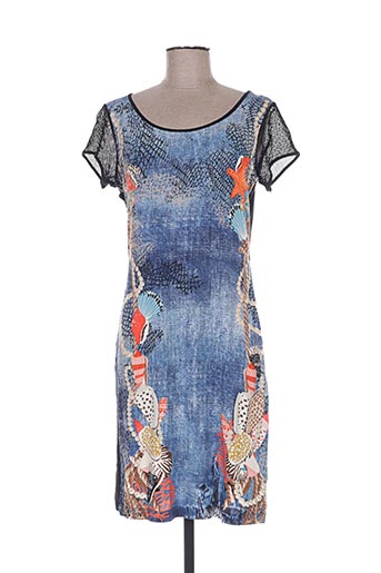 ananke robes femme de couleur bleu