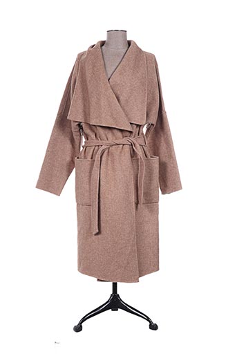 mango manteaux femme de couleur marron