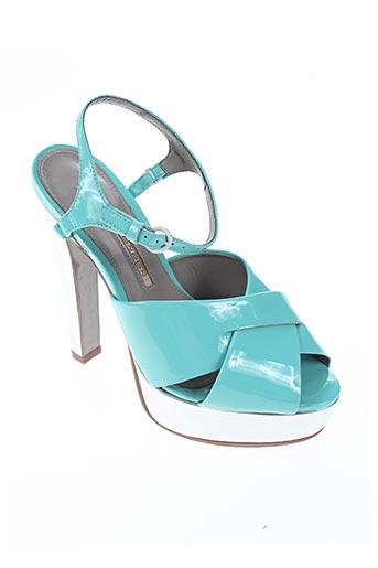 buffalo chaussures femme de couleur bleu