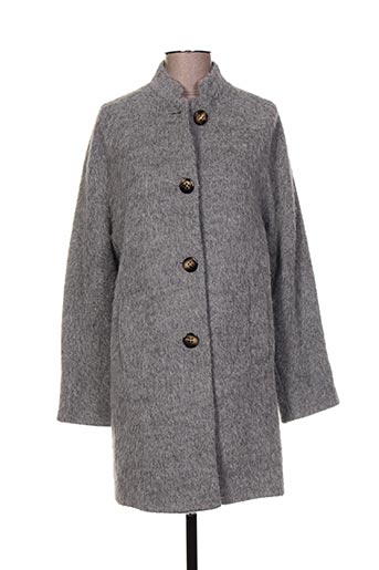 river woods manteaux femme de couleur gris