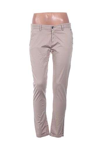 ddp pantalons femme de couleur gris