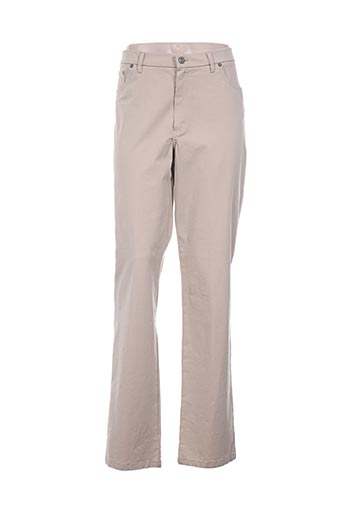 rosa rosam pantalons femme de couleur beige