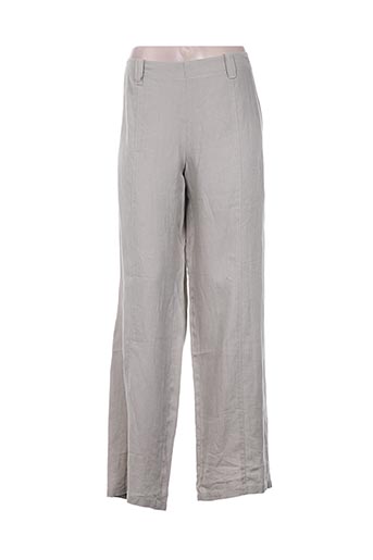 rosa rosam pantalons femme de couleur gris