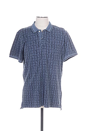 pepe jeans t-shirts homme de couleur bleu