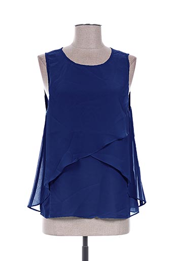 so essential chemises femme de couleur bleu