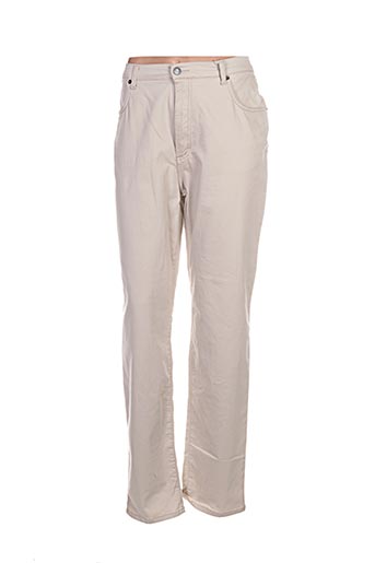 ober pantalons femme de couleur beige