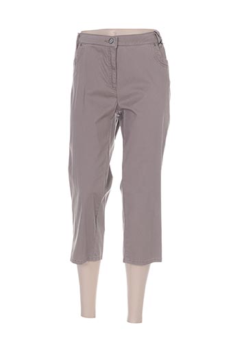 steilmann pantacourts femme de couleur gris