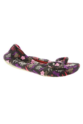 isotoner chaussures femme de couleur marron