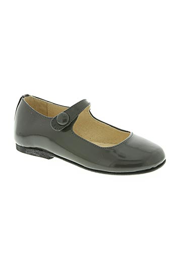 chocolate chaussures fille de couleur gris
