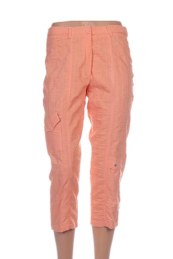 guy dubouis pantacourts femme de couleur orange