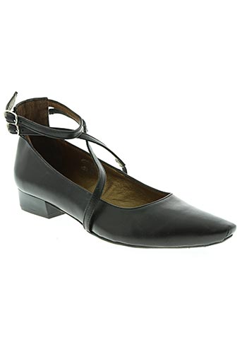 lundi bleu chaussures femme de couleur noir