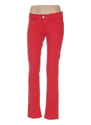 Pantalon casual rouge COSTELLO pour femme