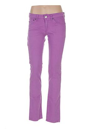 Pantalon casual violet COSTELLO pour femme