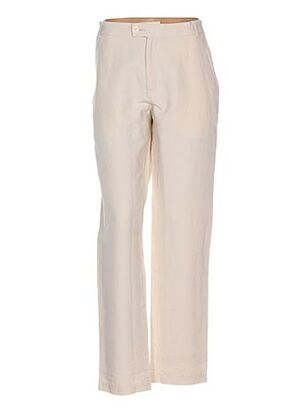 Pantalon droit beige BRIC-A-BRAC pour femme