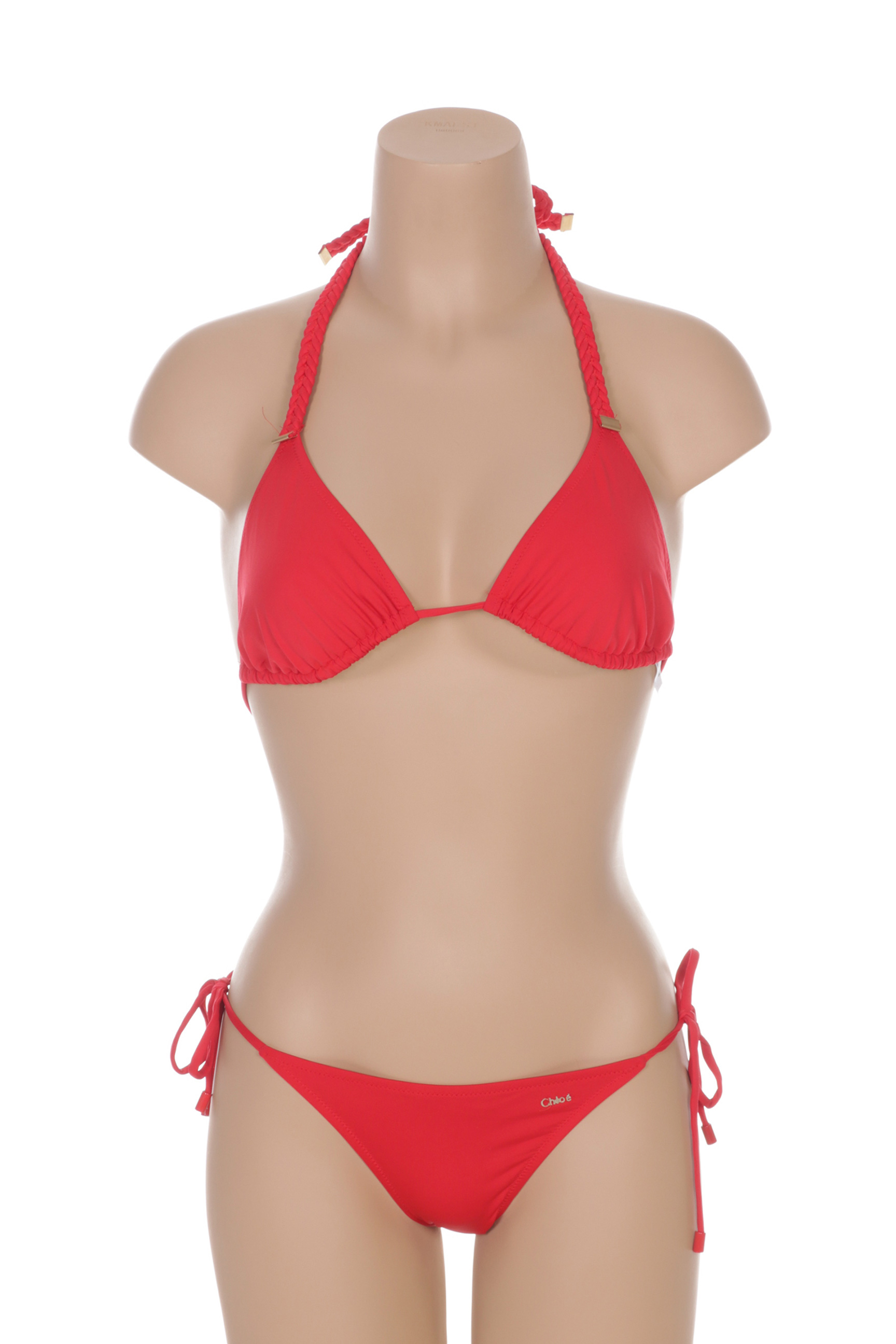 maillot de bain femme 2 pieces rouge