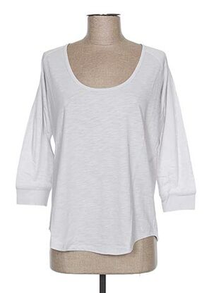 T-shirt manches longues gris AMERICAN OUTFITTERS pour femme