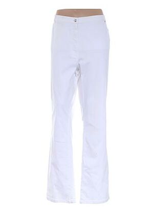 Pantalon droit blanc PAUPORTÉ pour femme