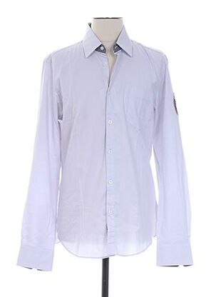 Chemise manches longues gris CAMBE pour homme