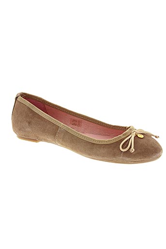 ballerine marron femme