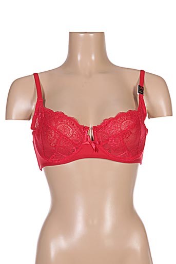 soutien gorge rouge gorge solde