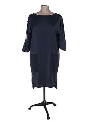 Robe courte bleu COTTONADE pour femme