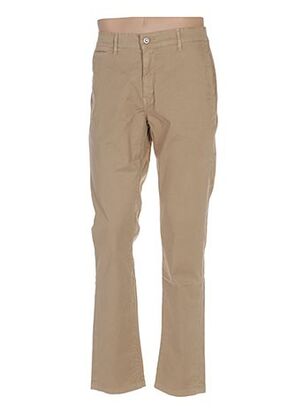 Pantalon casual beige SERGE BLANCO pour homme