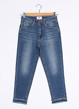 Jeans coupe slim bleu AMERICAN OUTFITTERS pour fille
