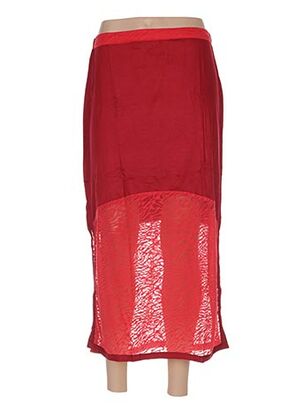 Jupe longue rouge BAMBOO'S pour femme
