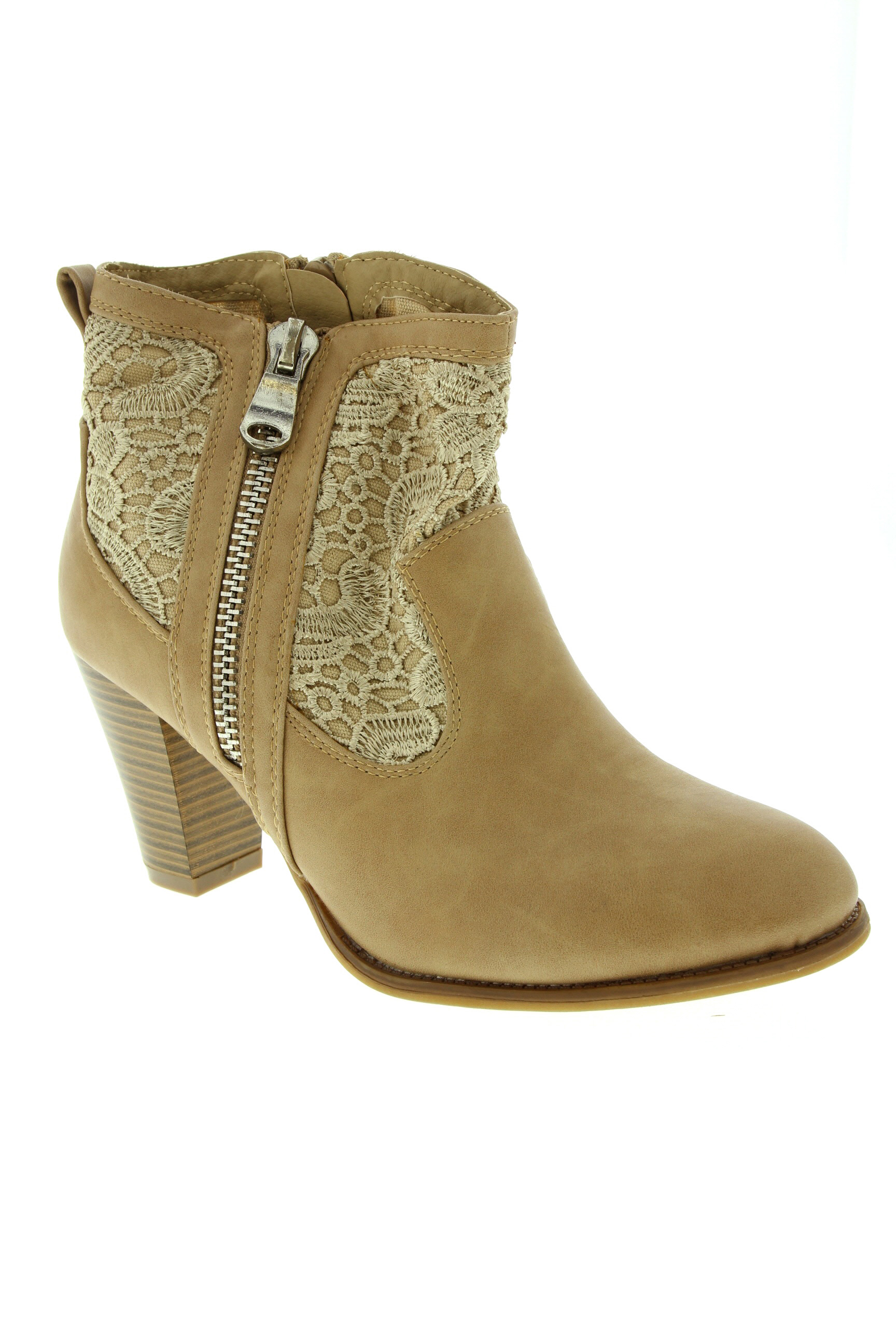 kayla boots beige
