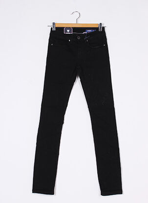 Jeans coupe slim noir KAPORAL pour femme
