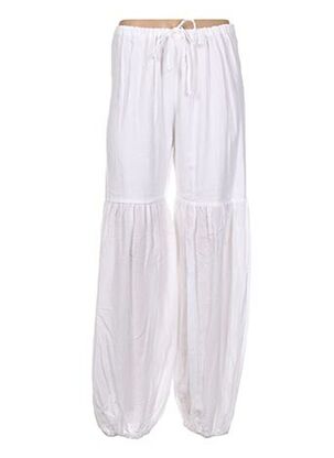 Pantalon casual blanc FILIGRANE pour femme