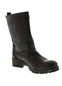 bottines noires mustang