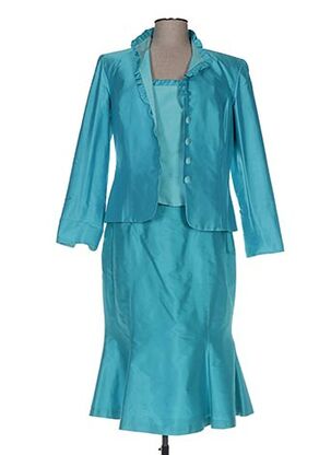 Veste/robe bleu CLAIRMODEL pour femme