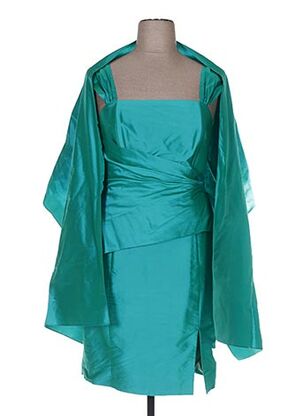 Veste/robe vert CLAIRMODEL pour femme