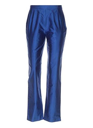 Pantalon chic bleu CLAIRMODEL pour femme