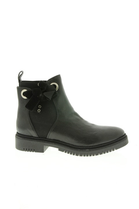 bottines cafe noir