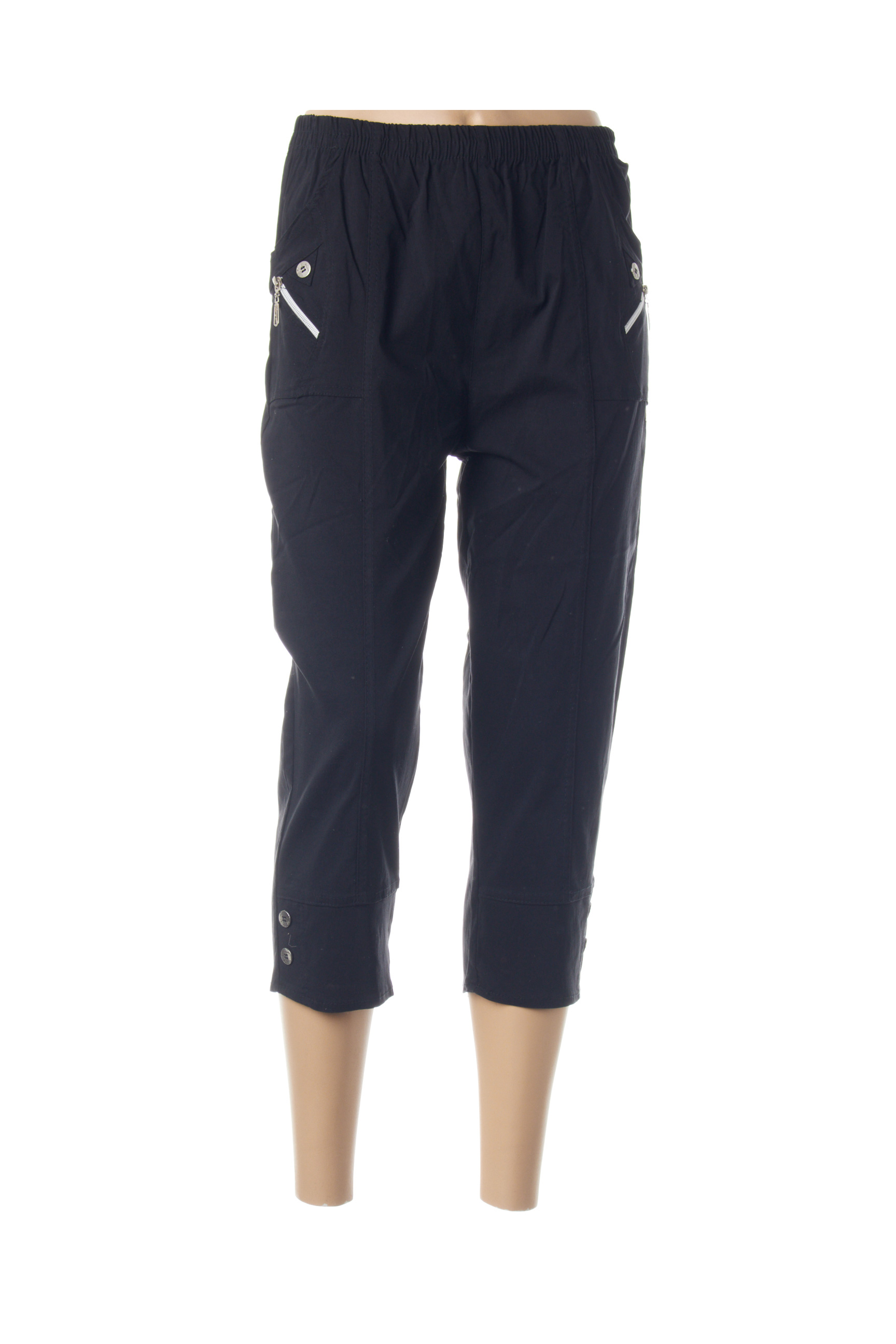 Bermuda Femme Grande Taille Short Lin Femme Été Taille Élastique