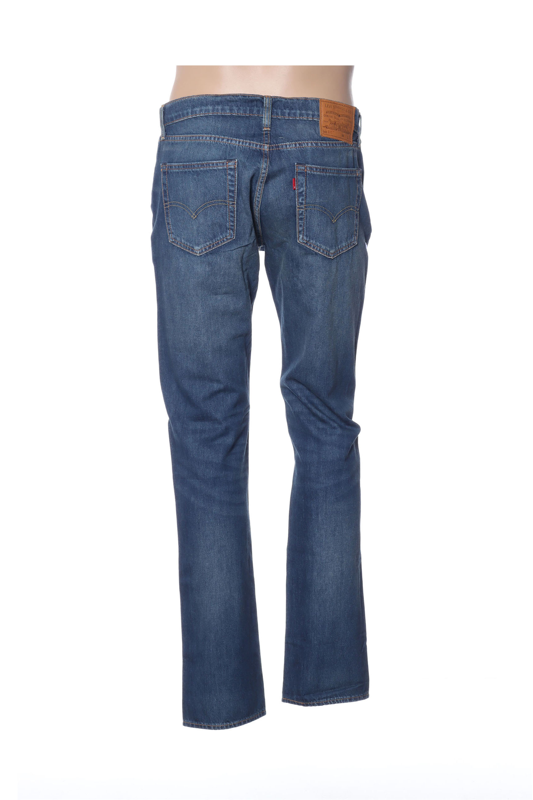 Levis Jeans Coupe Slim Homme De Couleur Bleu En Soldes Pas ...