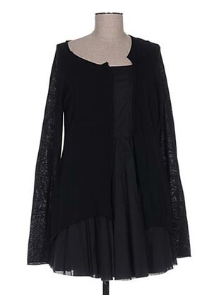 Robe courte noir BLACK LABEL pour femme