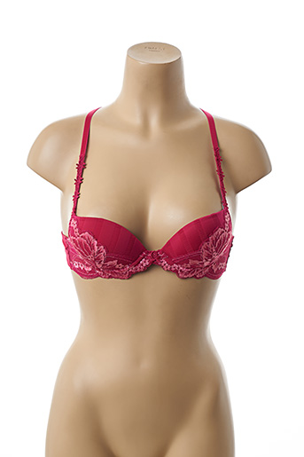 soutien gorge rouge gorge solde